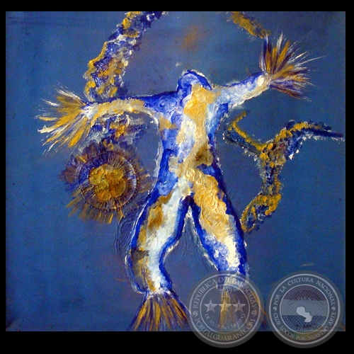 HUNQUE (hombre en Maka) - Obra de Tania Brizuela